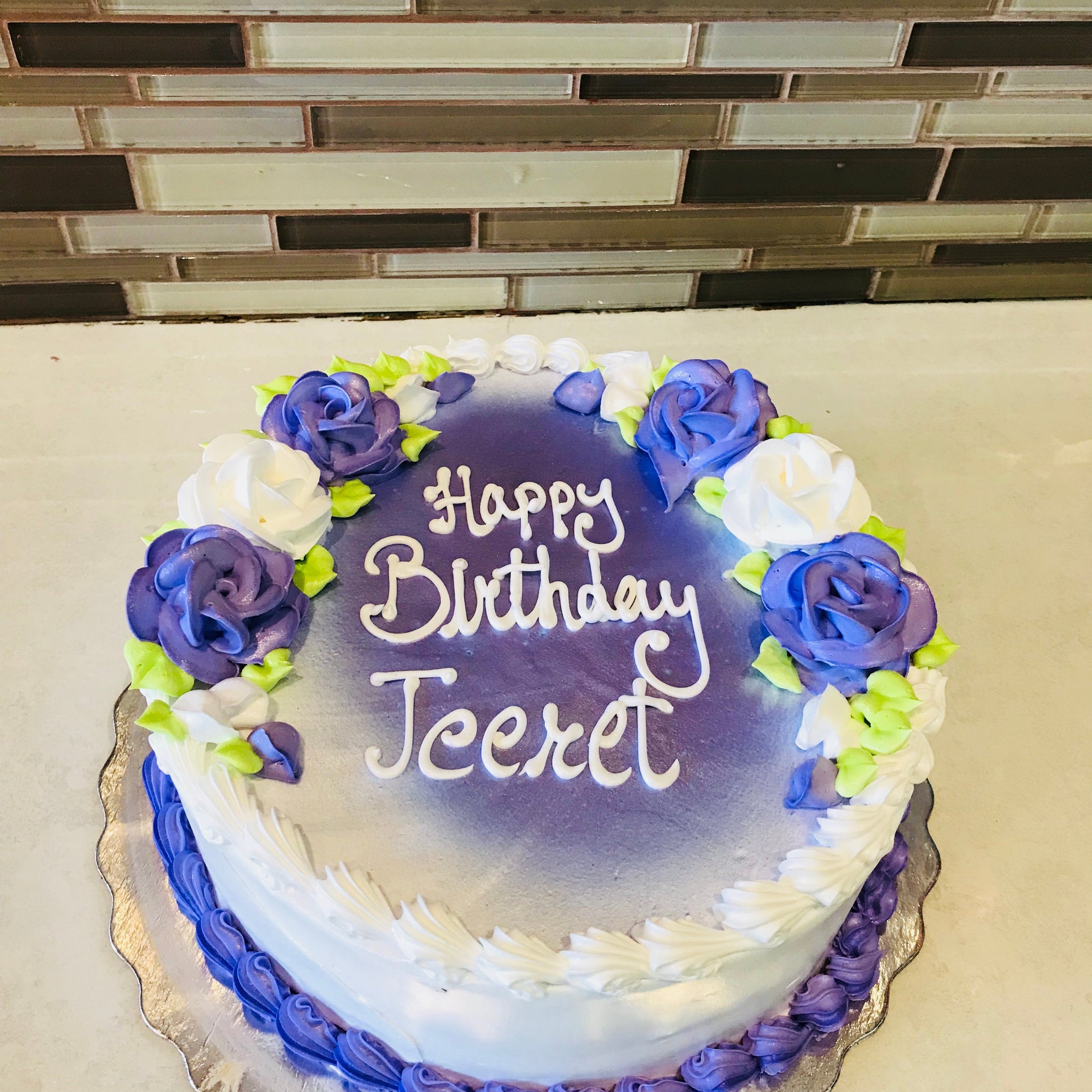 Jeeret Flower Cake