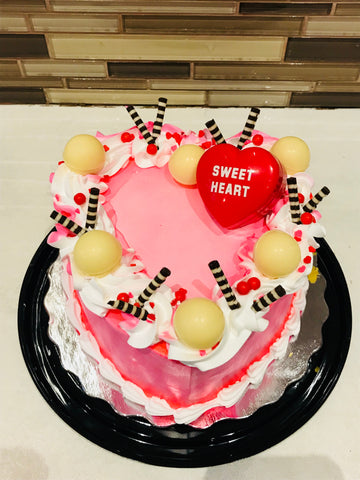 Sweet Heart Valentine cake