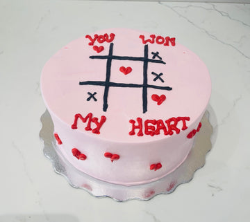 YOU WON MY HEART CAKE