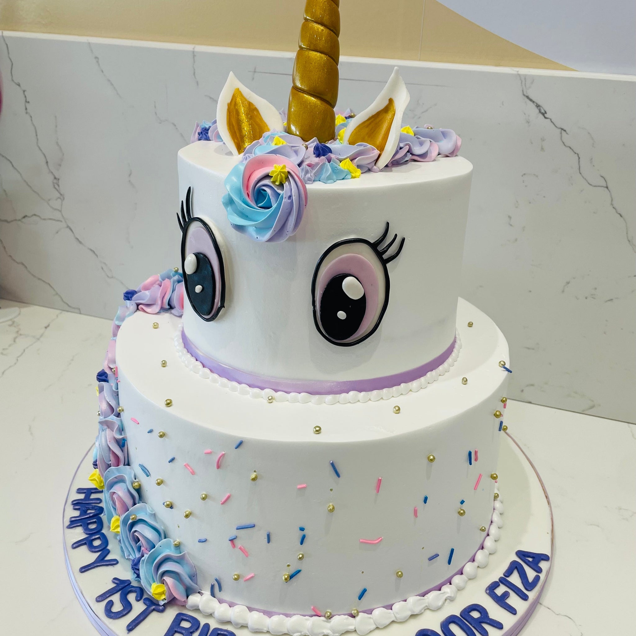NOOR unicorn Tiered Cake