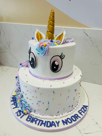 NOOR unicorn Tiered Cake