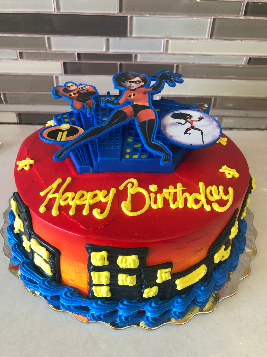 Incredibles Toy cake