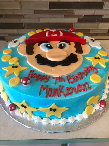 Mankaran Mario Cake