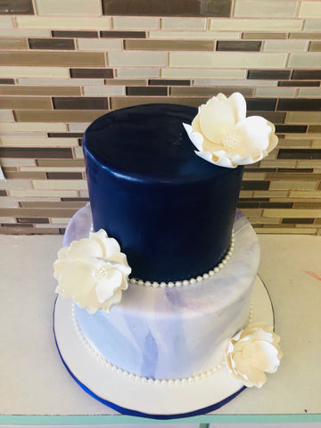 Magnolia Wedding Cake