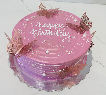 NAVYA BUTTERFLY BIRTHDAY CAKE