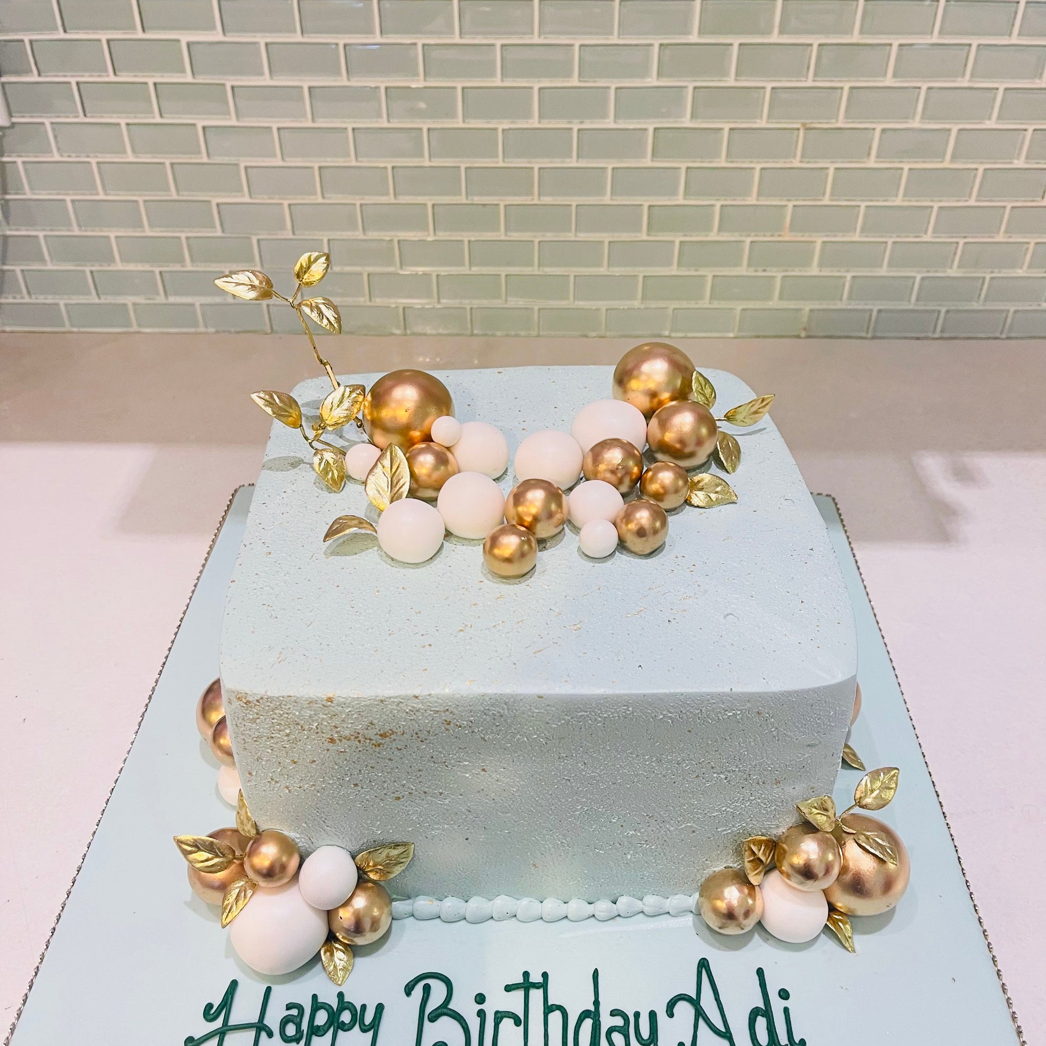 ADI BLUE BIRTHDAY CAKE