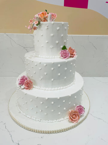 Josan Wedding Tiered Cake