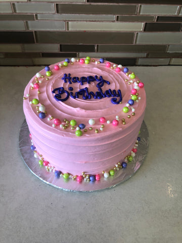 PINK PEARLS CAKE