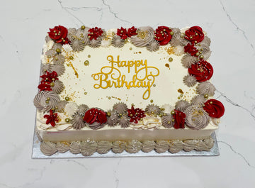 IKNOOR MAROON CAKE