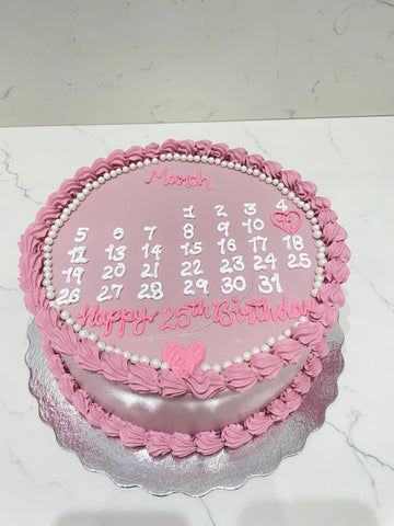 GEET CALENDER BIRTHDAY CAKE