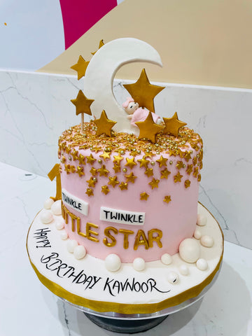 KAVNOOR STAR & MOON BIRTHDAY CAKE