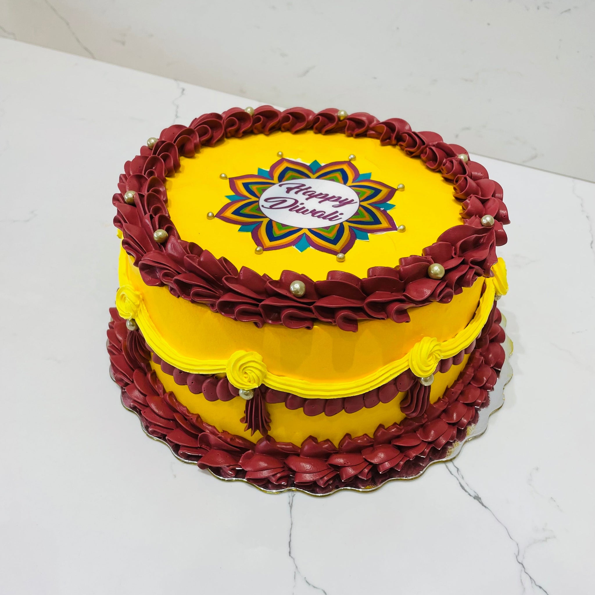 VINTAGE DIWALI CAKE