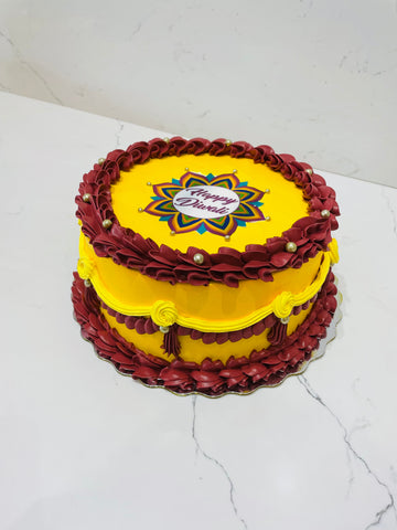 VINTAGE DIWALI CAKE