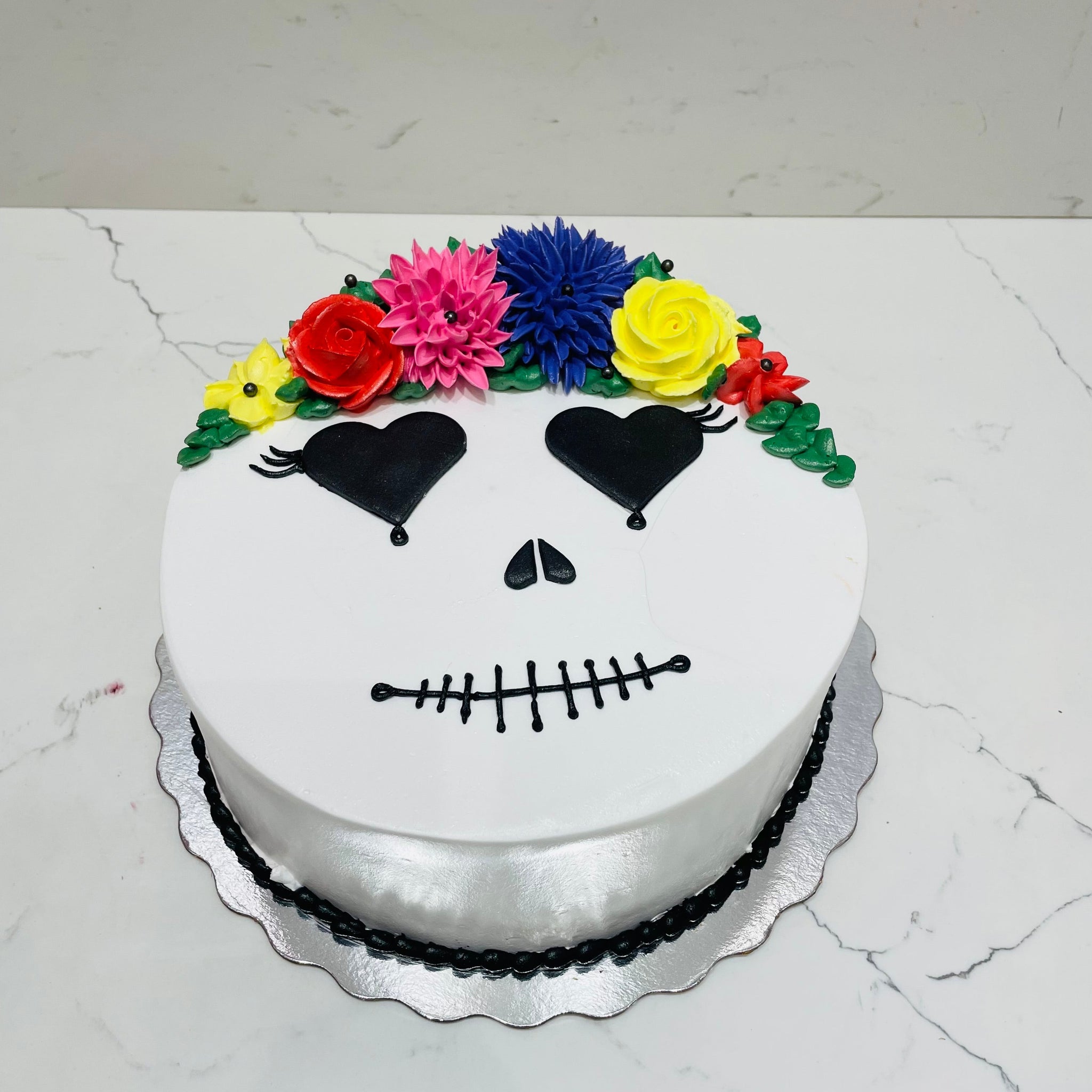 DAY OF THE DEAD HALLOWEEN CAKE