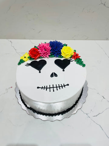 DAY OF THE DEAD HALLOWEEN CAKE