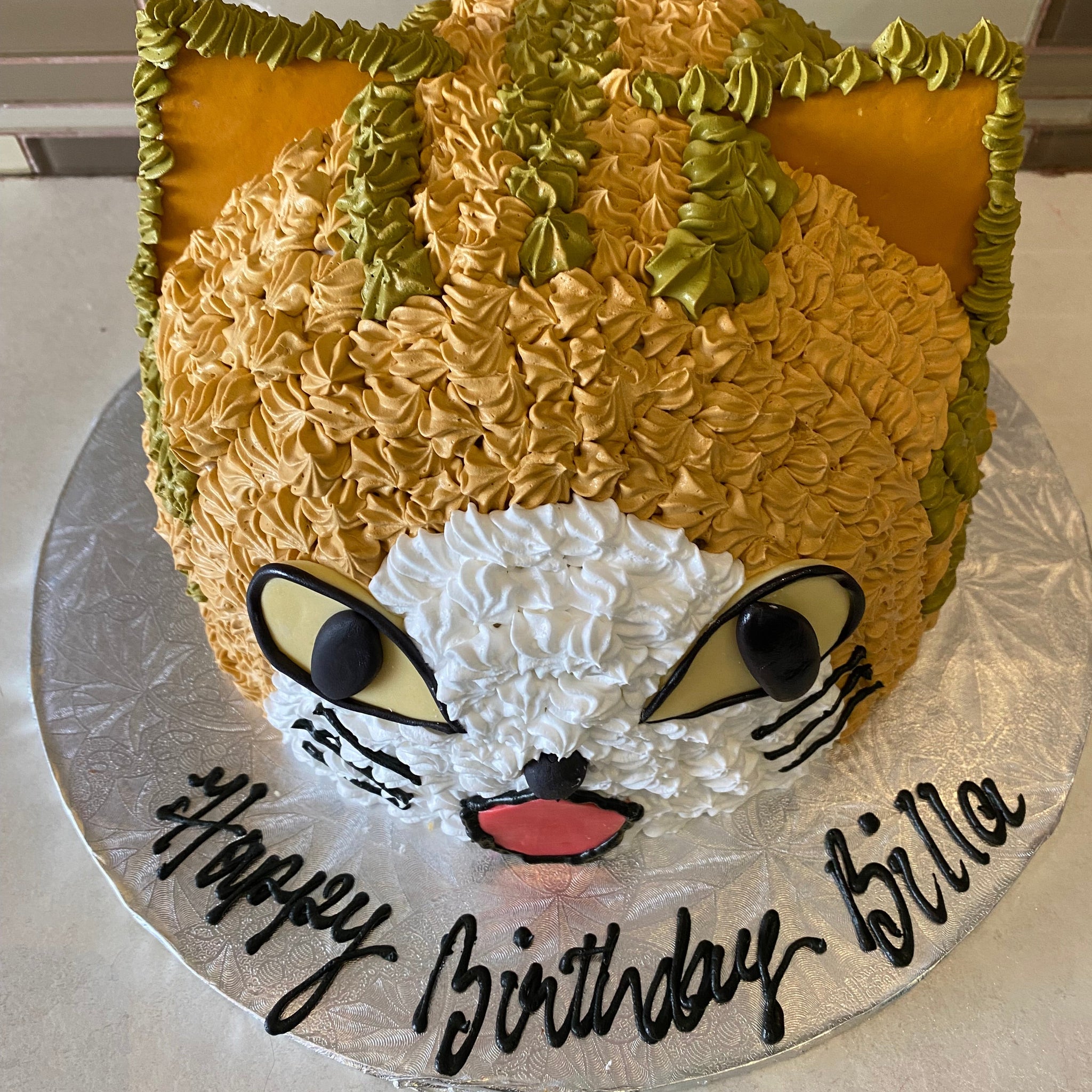 CAT MOLDED CAKE