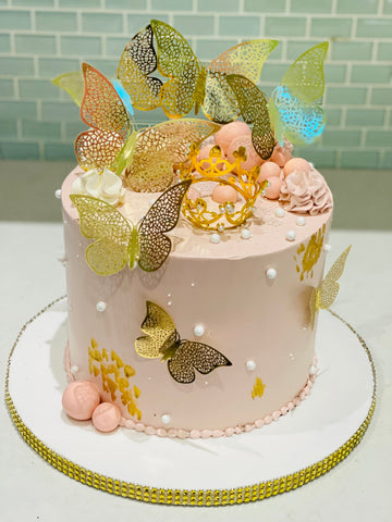 YASHITA BUTTERFLY CROWN BIRTHDAY CAKE