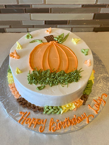 PUMPKIN PATCH HALLOWEEN CAKE