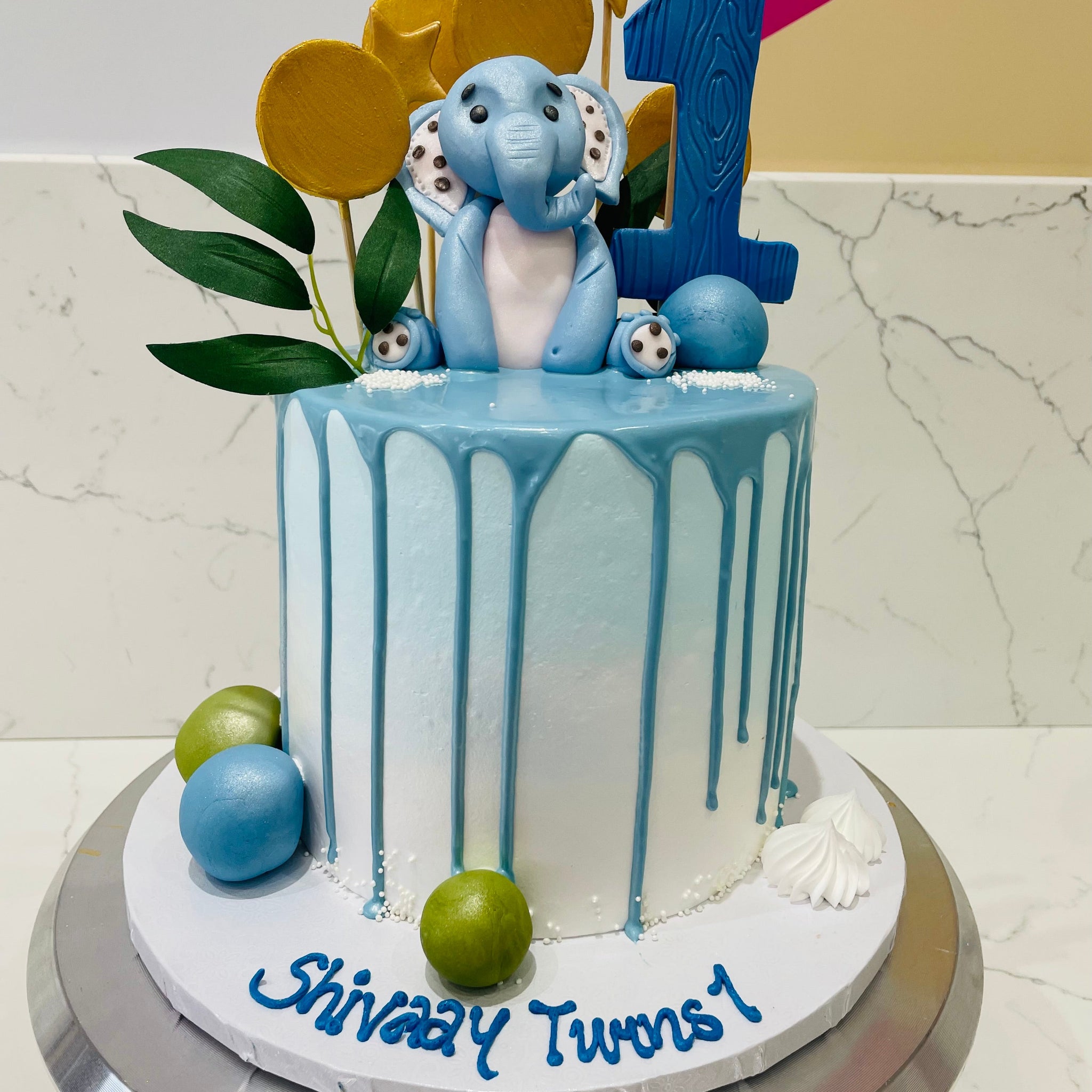 SHIVAAY FIRST BIRTHDAY CAKE