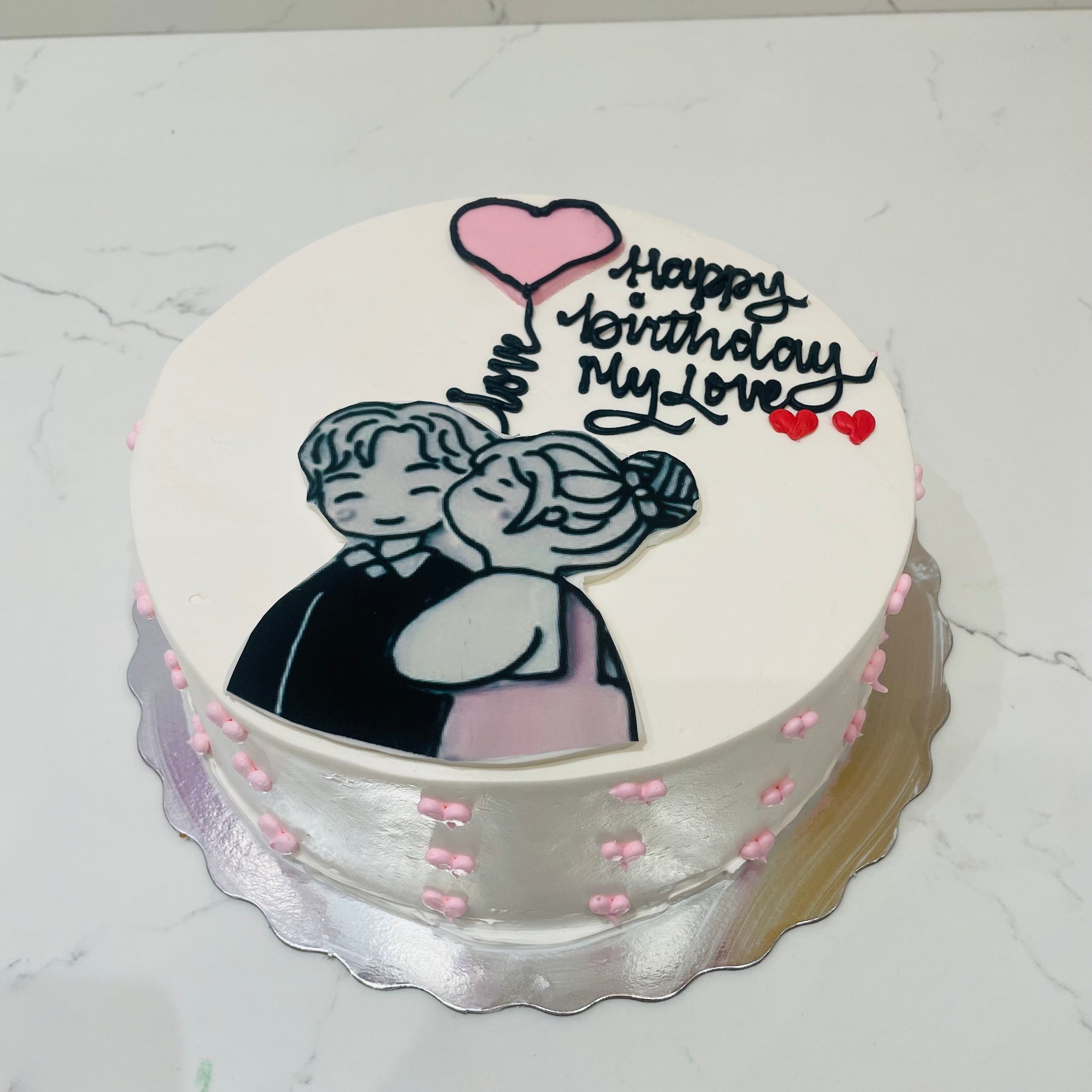 ALEXA COUPLE CREAM CAKE