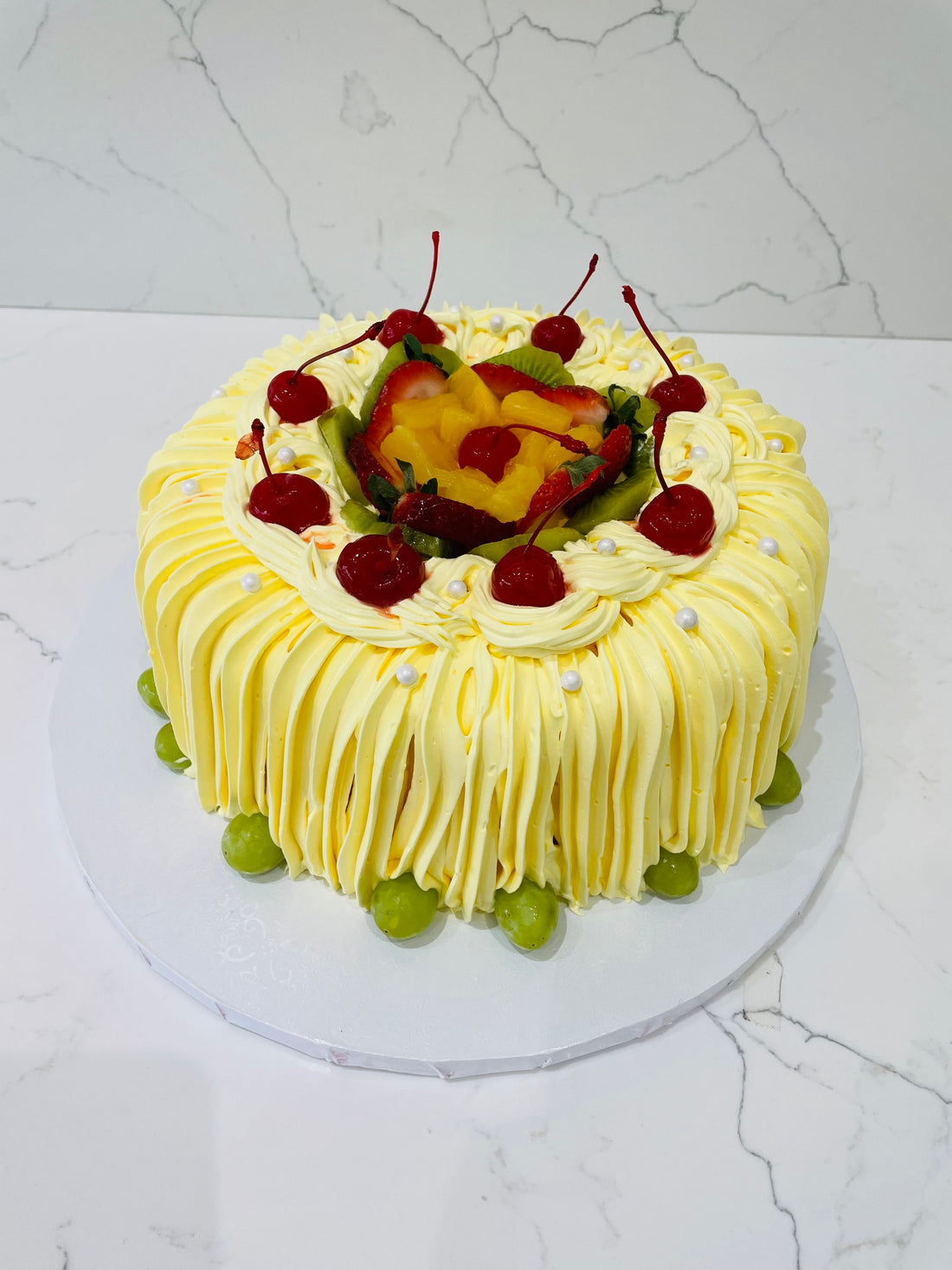 YELLOW FRUIT COMBO CAKE