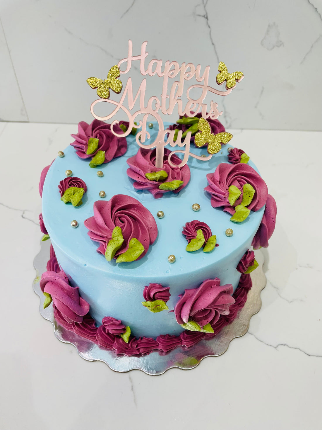 BUTTERFLY MOTHER'S DAY CAKE