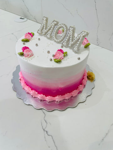 SILVER PEARL MOTHER'S DAY CAKE