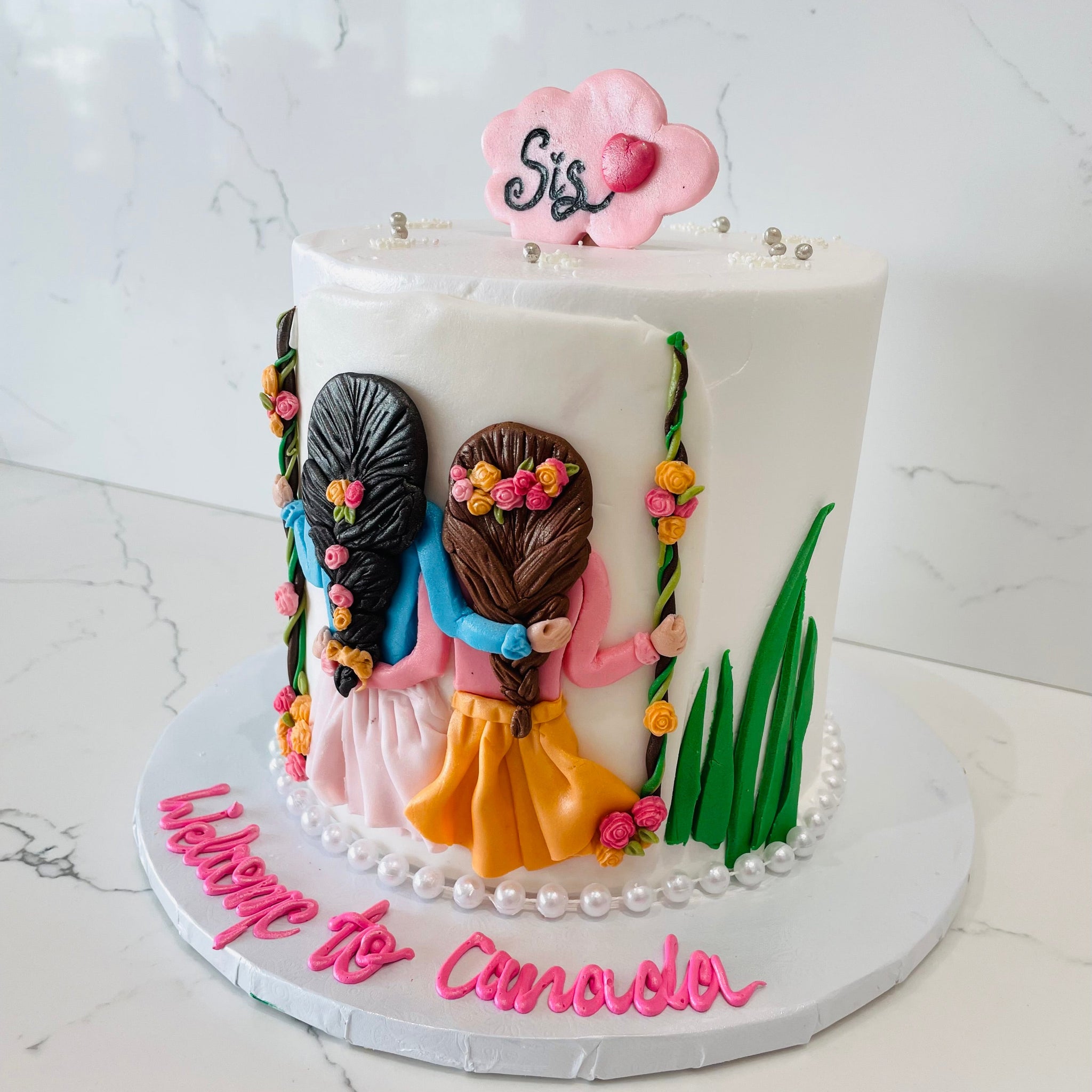 BESTIES BIRTHDAY CAKE
