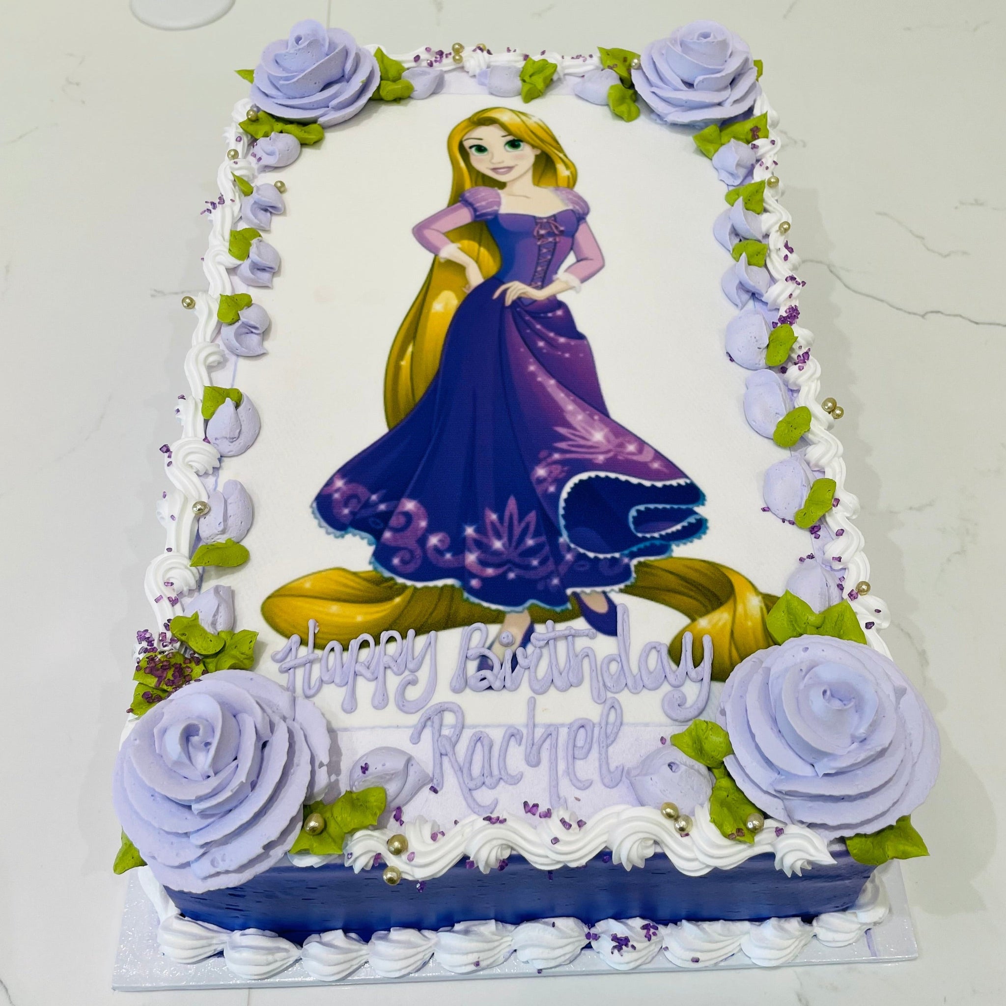 RAPUNZEL PHOTO CAKE