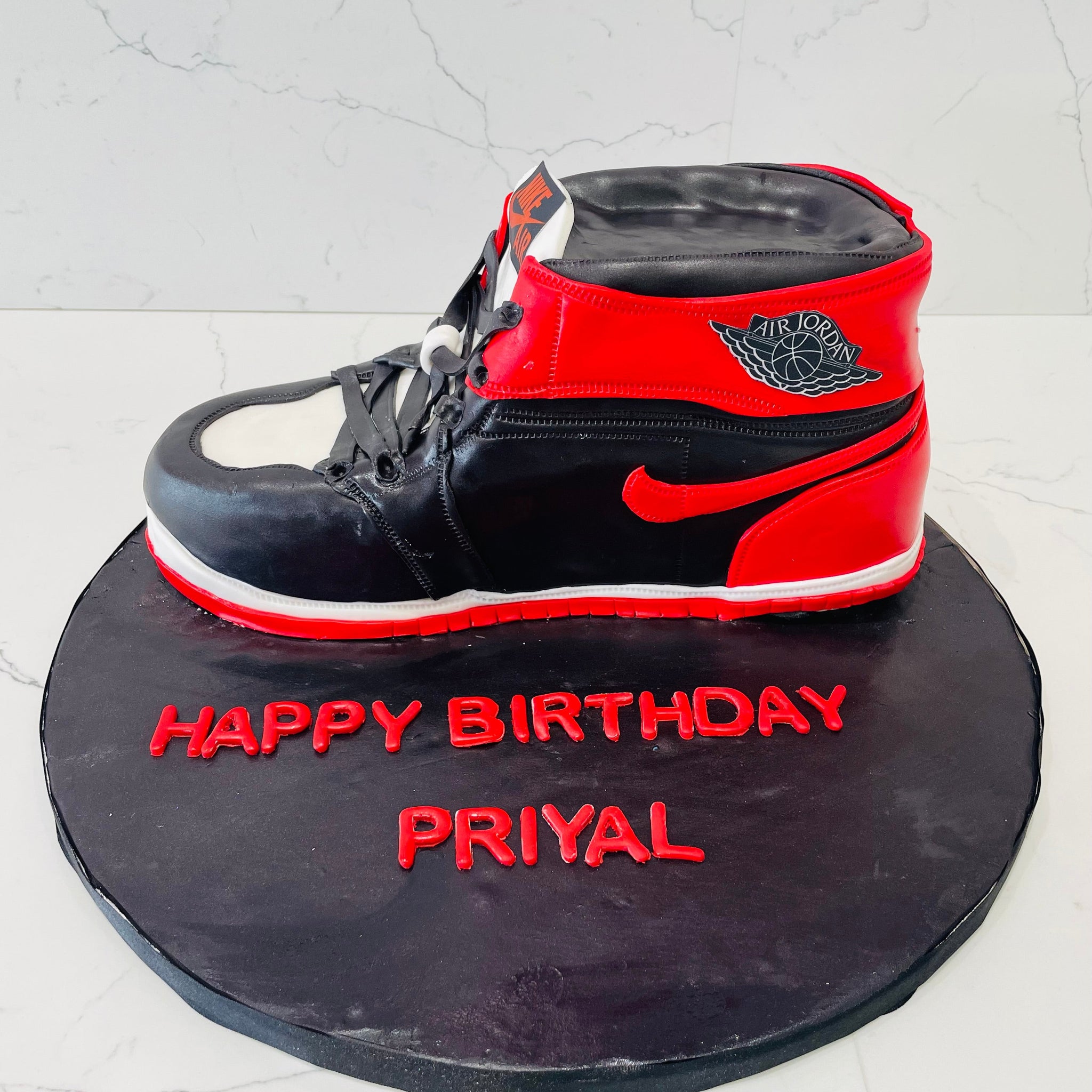 Air Jordan Molded Shoe Cake