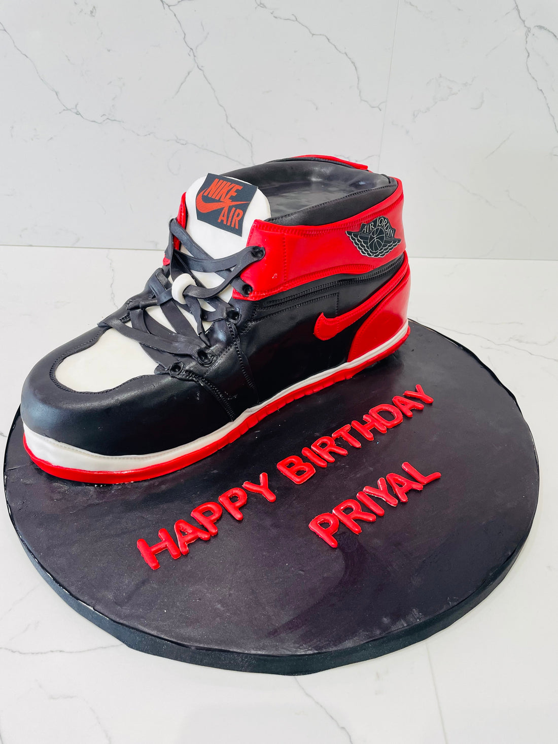 Air Jordan Molded Shoe Cake