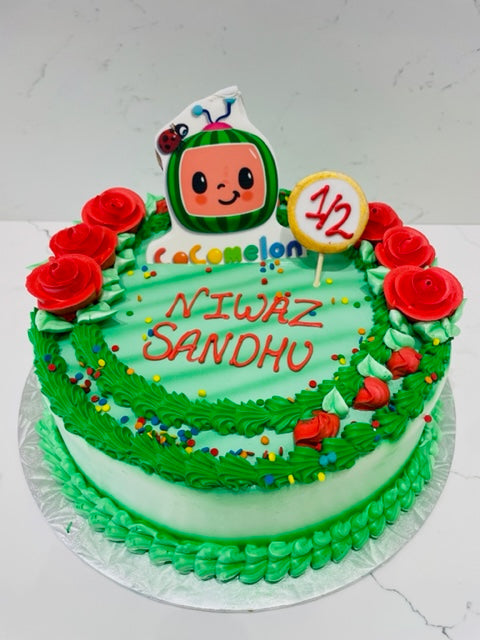 NIWAZ COCOMELON BIRTHDAY CAKE