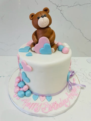 HIMANI TEDDY FONDANT CAKE