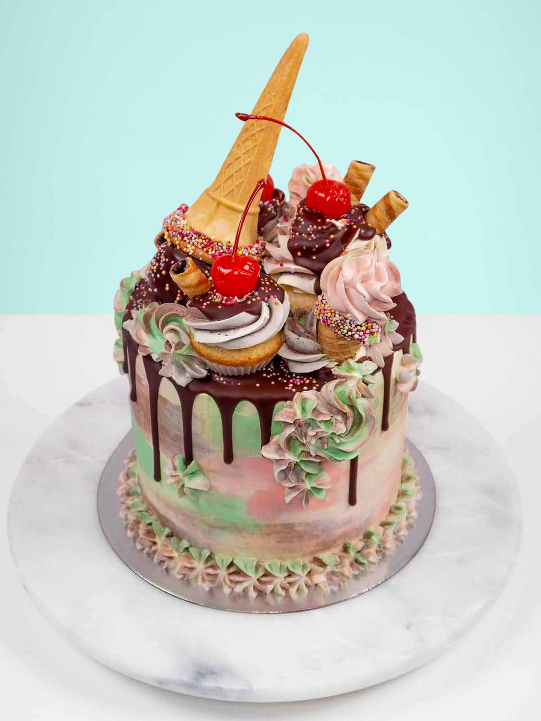 Ice Cream Parlour Cake