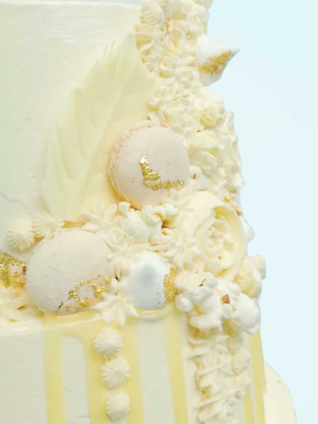 Ivory Dreams Wedding Cake