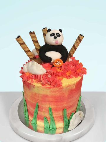 Kung Fu Panda Cake