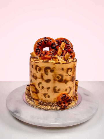 Leopard Print Cake