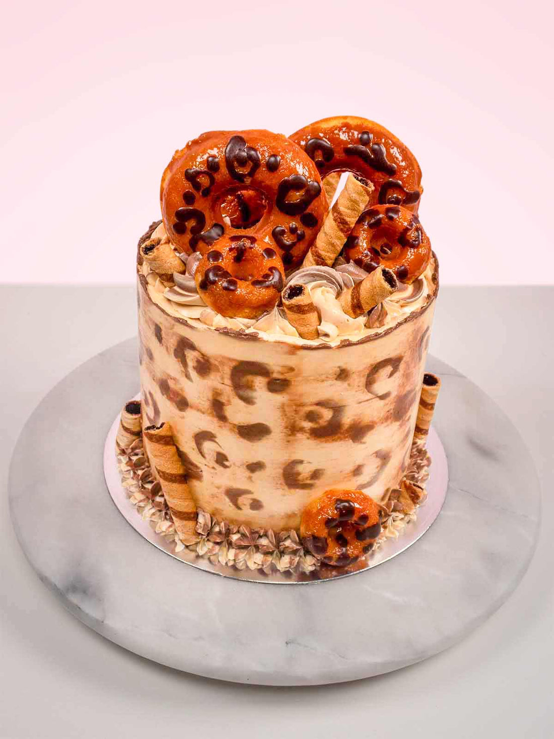 Leopard Print Cake