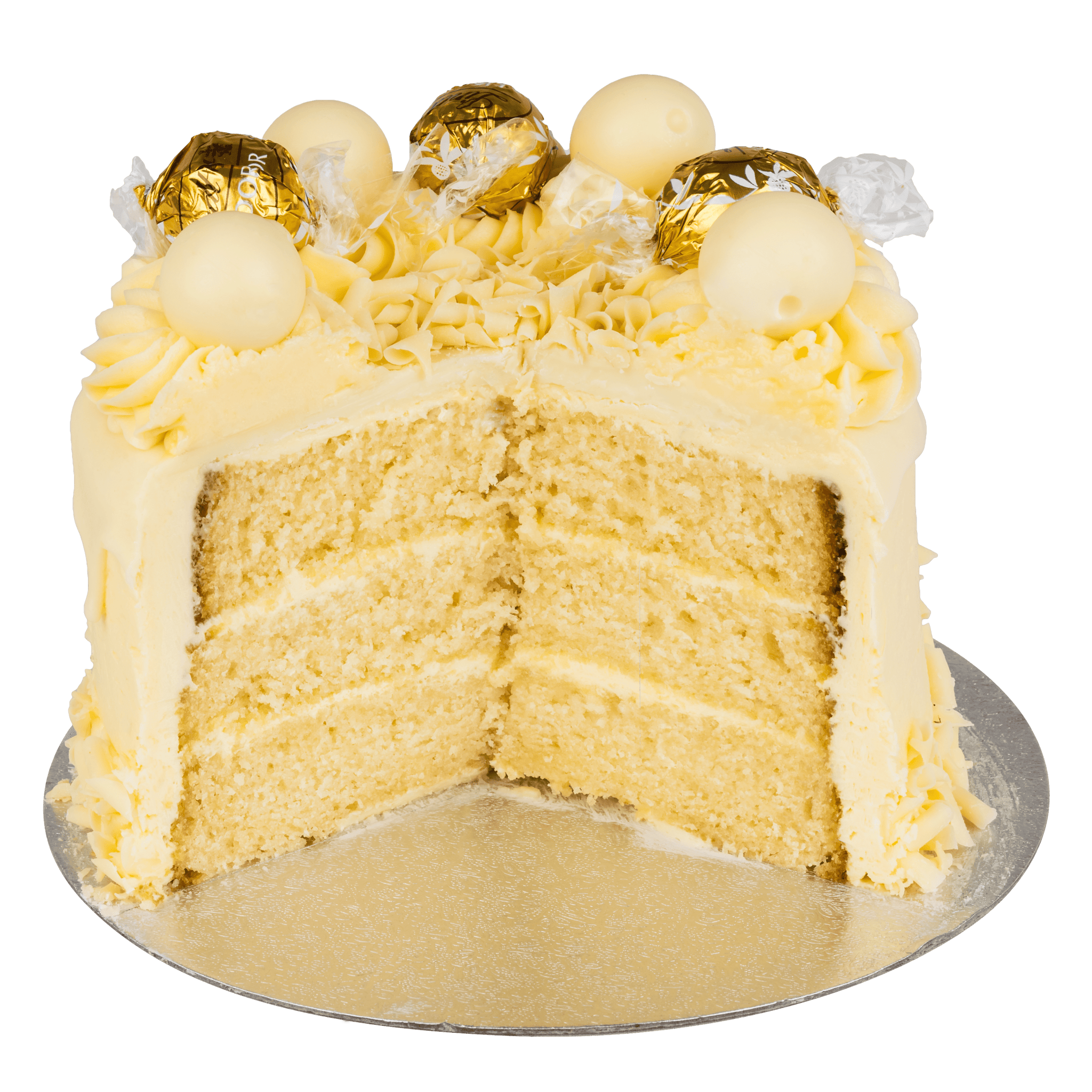 White Chocolate Lindt Cake