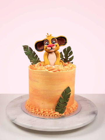 Lion King Simba Cake