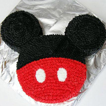 Red N Black Mickey Mouse Cake