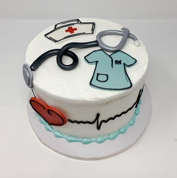 Nursing Style Theme Cake