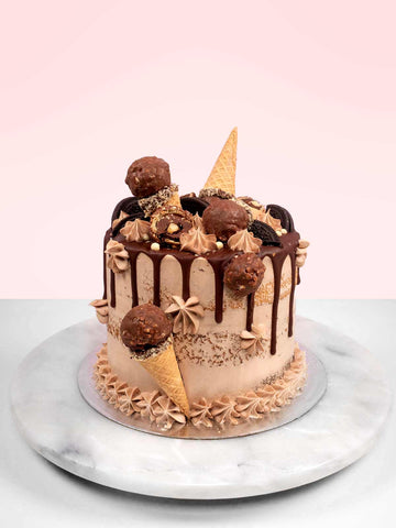 Nutella Ferrero Rocher Cake