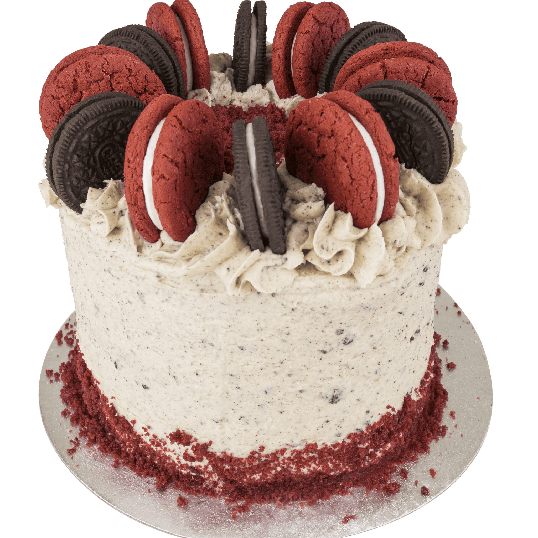 The Red Velvet Cookie & Cream Cake