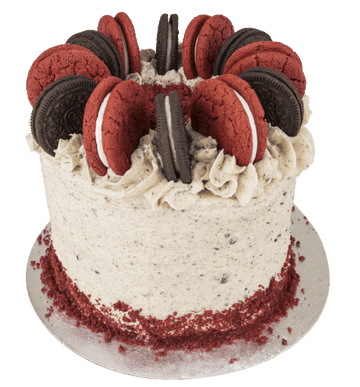 The Red Velvet Cookie & Cream Cake