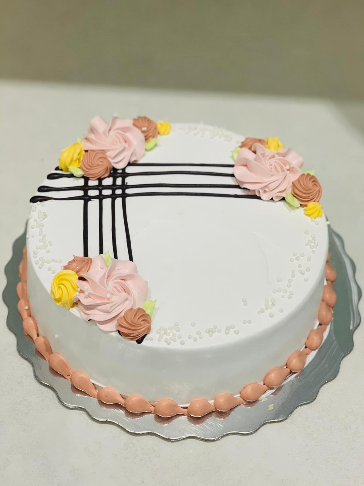 FLORAL MOTHERS DAY CAKE