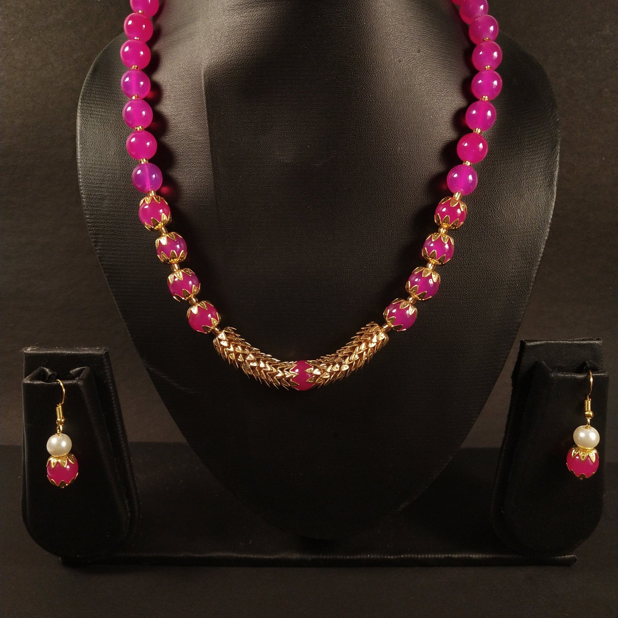 Pearl Set In Pink