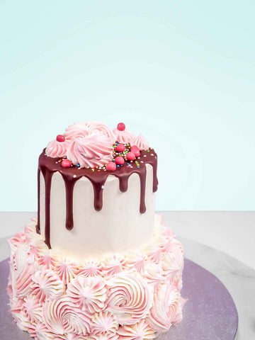 Pink Ballerina - Tiddly Two-Tiered Cake