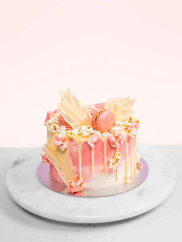 Pink Flamingo Cake