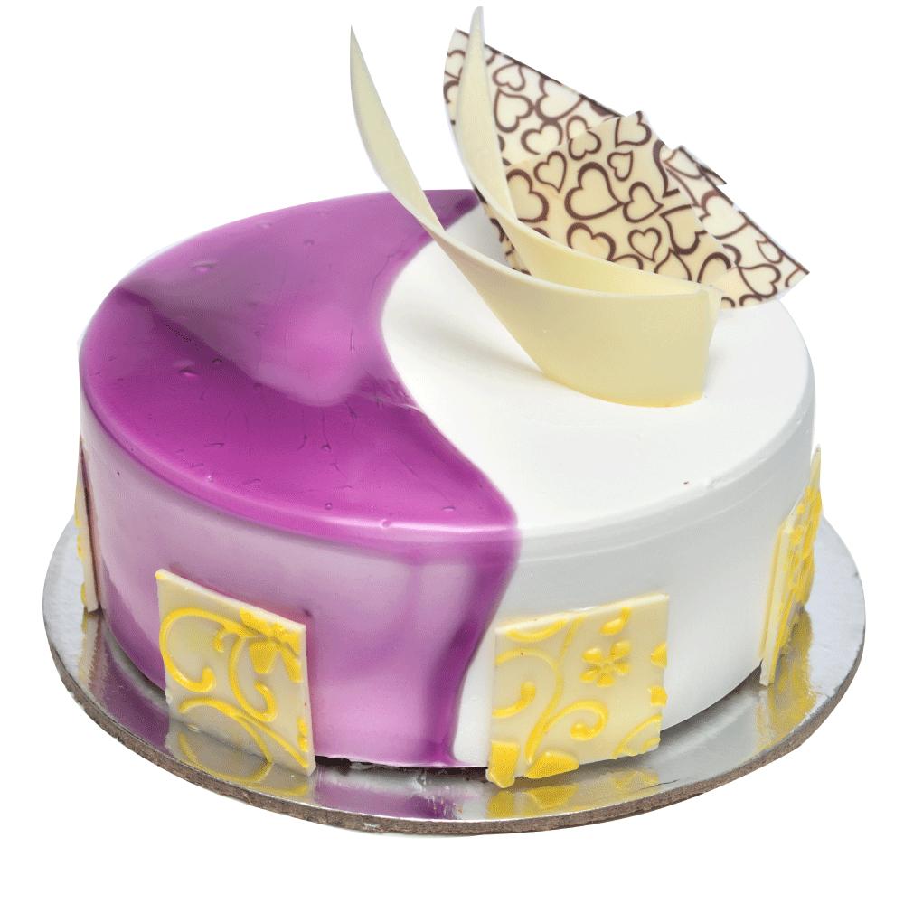Purple Haze Blueberry Cake
